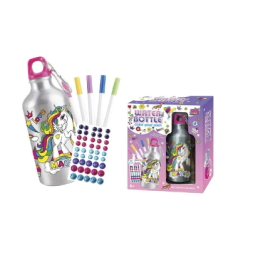 BOTELLA DE AGUA CON GRAFITI DIY