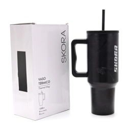 VASO TERMICO ESTAMPADO CON SORBETE 1200ML SKORA