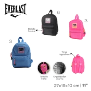 MOCHILA EVERLAST FUCSIA