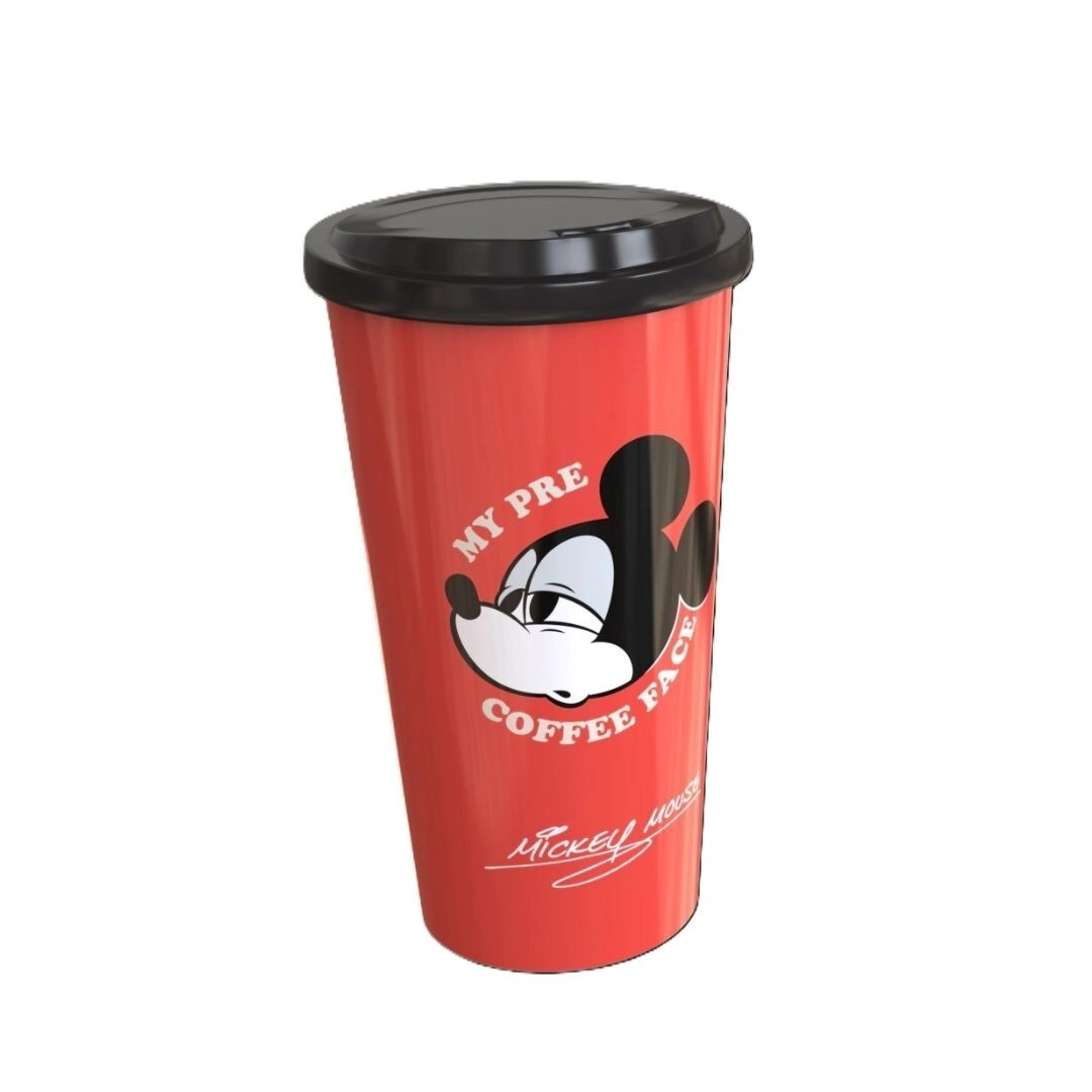 VASO TAPA CAFE 600ML MICKEY/MINNIE