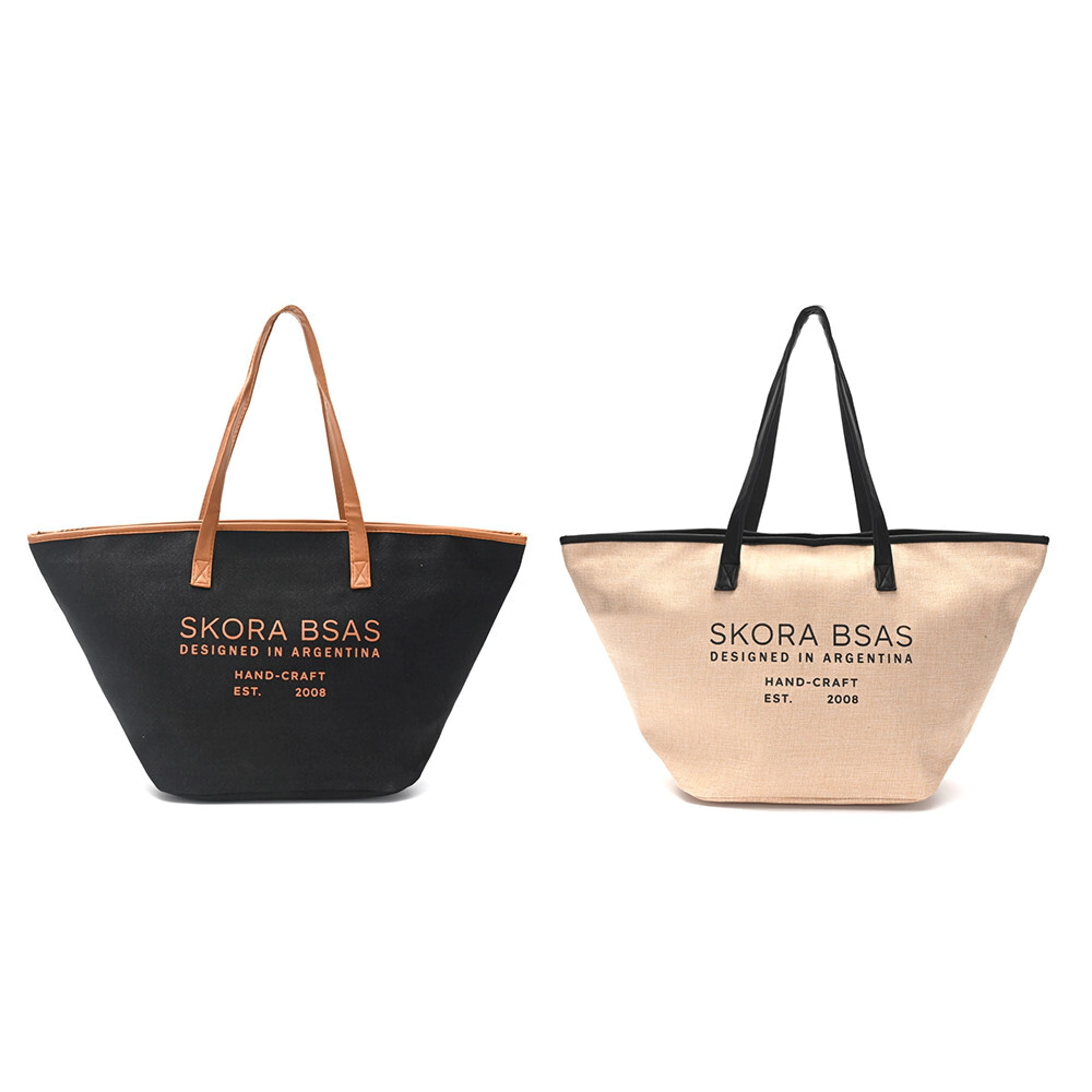 BOLSO PLAYERO SUMMER EDIT CON ESTAMPA SKORA