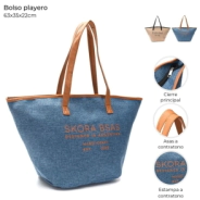 BOLSO PLAYERO SUMMER EDIT CON ESTAMPA SKORA