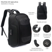 MOCHILA GO EJECUTIVA WANDERLUST