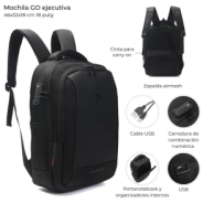 MOCHILA GO EJECUTIVA WANDERLUST