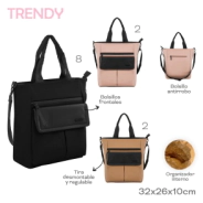 CARTERA TRENDY BEIGE