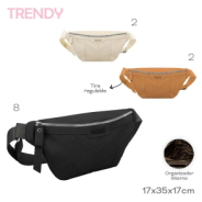 RIÑONERA TRENDY CRUDO