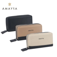 BILLETERA AMAYRA 2 DIVISIONES BEIGE