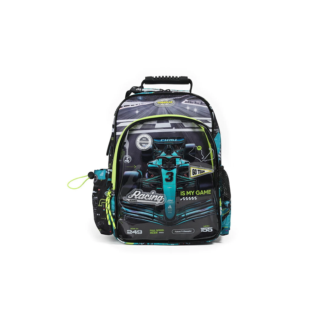 MOCHILA ESPALDA 14" RACING CAR CHIMOLA
