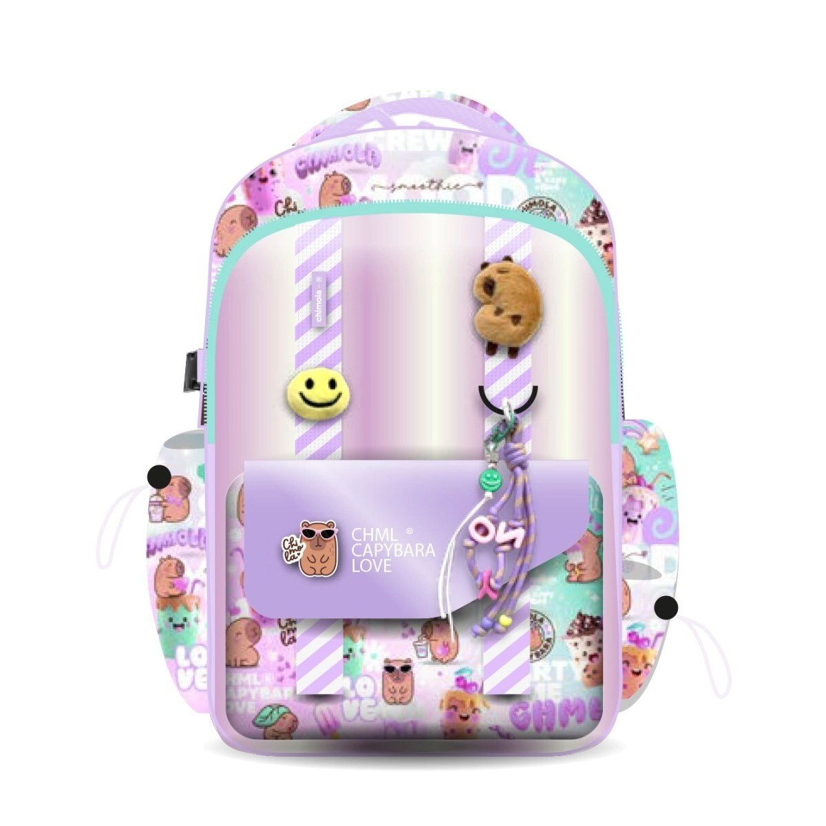 MOCHILA MY FRIENDS ESPALDA 17" CAPYMOLA CHIMOLA