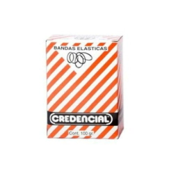 Bandas Elast. Credencial Cajita x100Grs