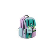 MOCHILA BOLD COLORBLOCK ESPALDA 17" CHIMOLA LIGHT PURPLE