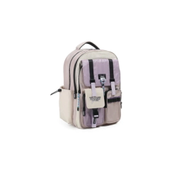 MOCHILA BOLD COLORBLOCK ESPALDA 17" CHIMOLA NUDE