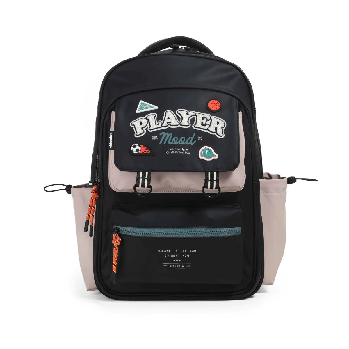 MOCHILA UNIVERSITY SPORTS ESPALDA 18" CHIMOLA BLACK