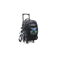 MOCHILA GAMER CARRO 18" CHIMOLA FUTBOL BLACK