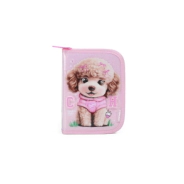 CARTUCHERA RIGIDA POODLE CHIMOLA