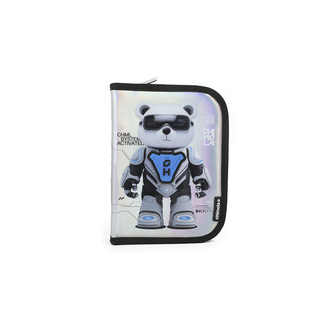 CARTUCHERA RIGIDA BEARBOT CHIMOLA