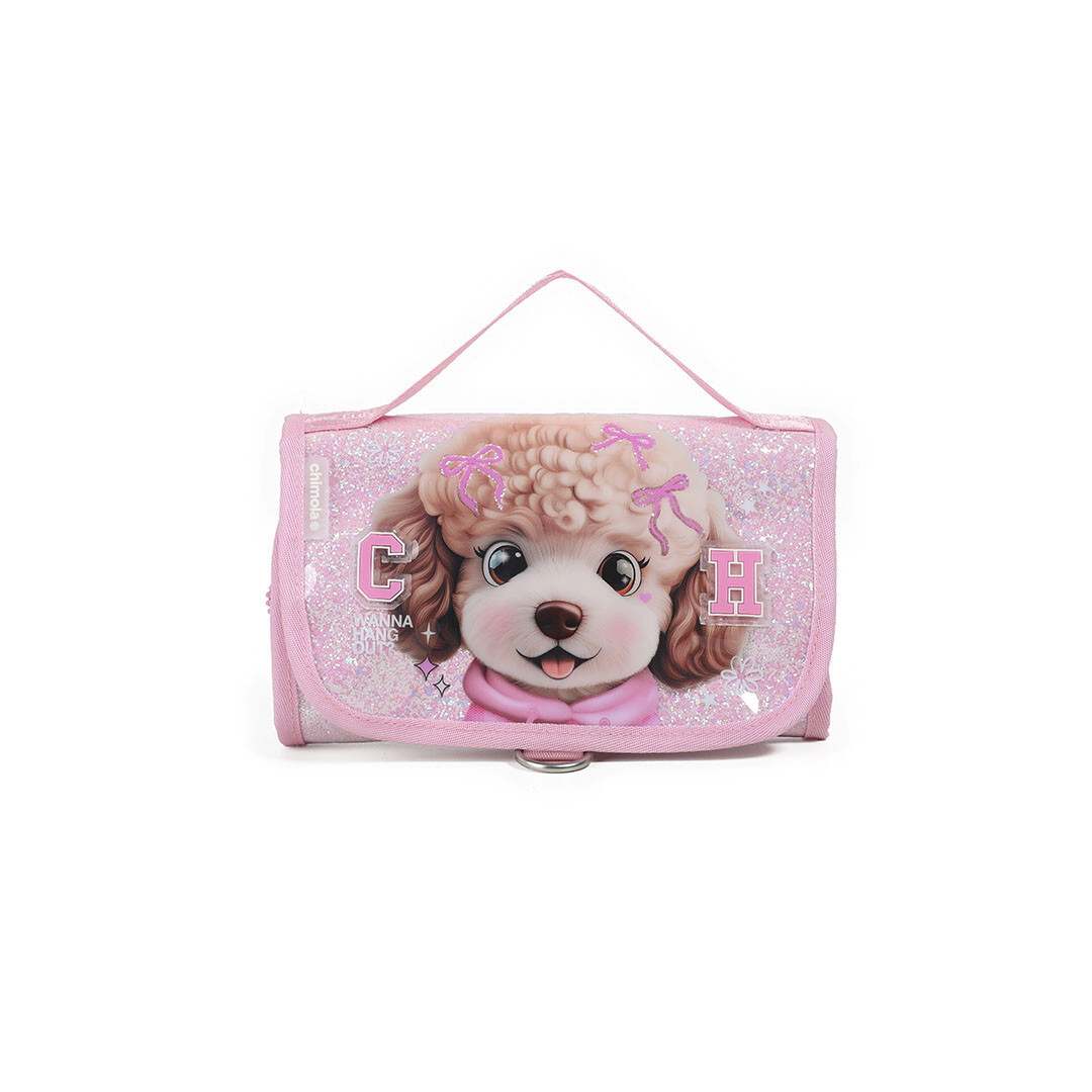 CARTUCHERA DESPLEGABLE POODLE CHIMOLA