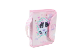 CARTUCHERA MY FRIENDS BLOOMING CATS PINK CHIMOLA