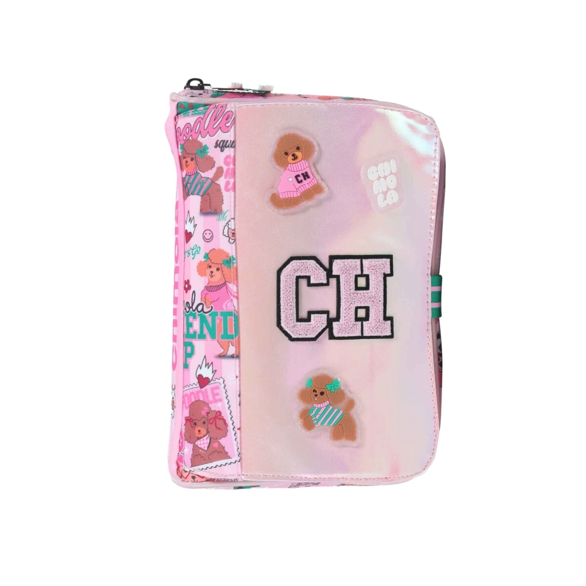 CARTUCHERA MIX POODLE CHIMOLA