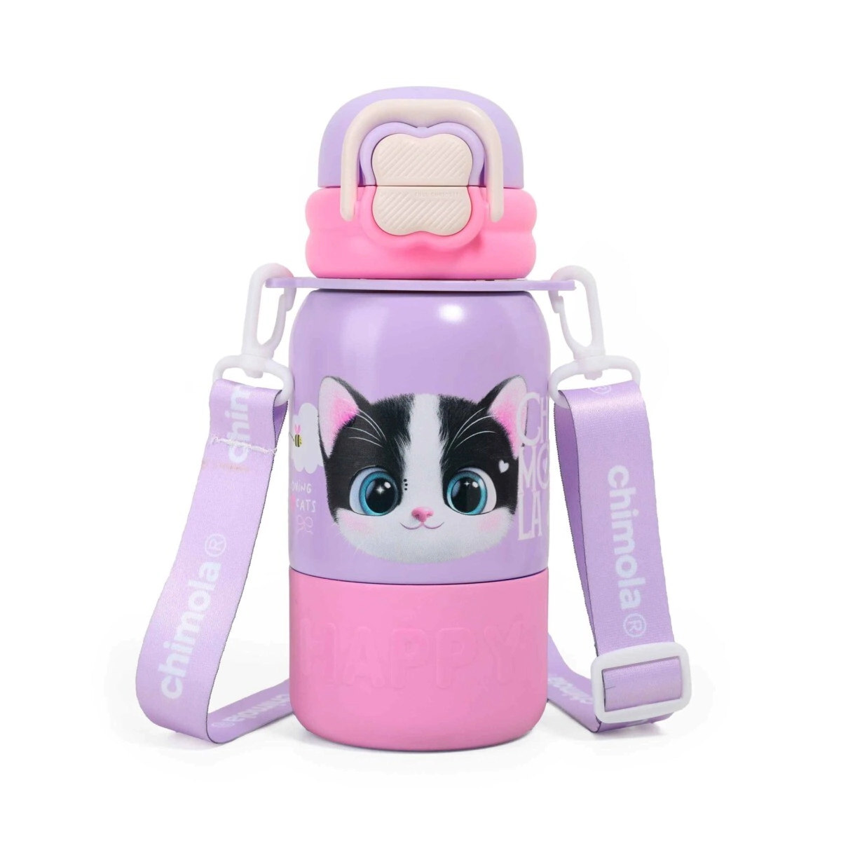 BOTELLA TERMICA CON CORREA CAT CHIMOLA
