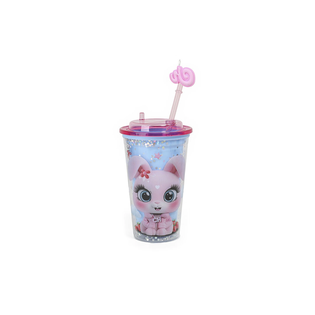 VASO ACRILICO SPARK BUNNY CHIMOLA