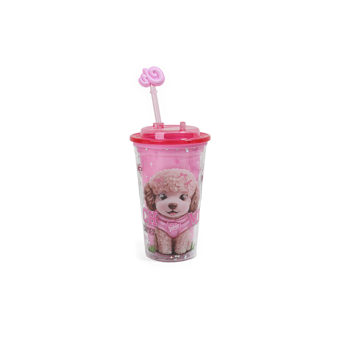 VASO ACRILICO SPARK POODLE CHIMOLA
