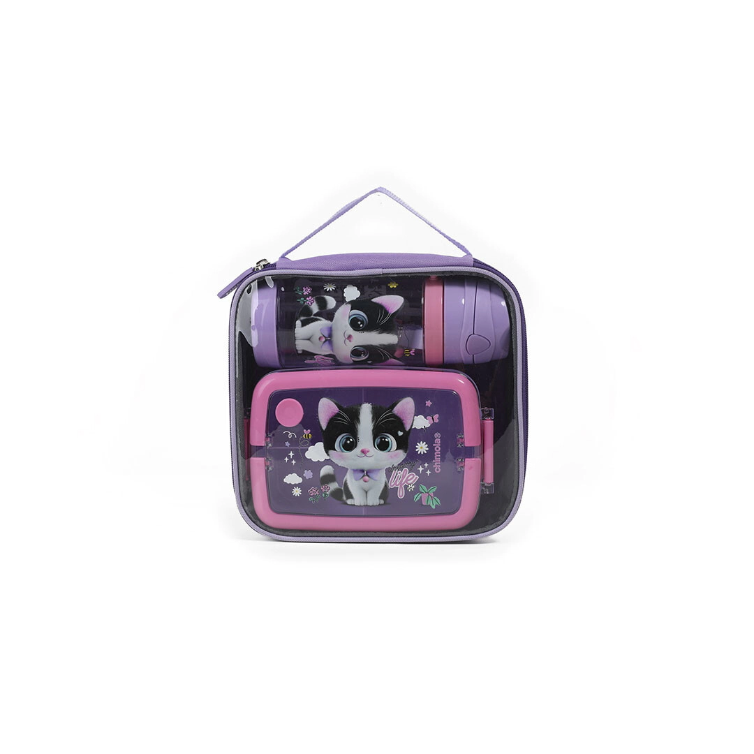 LUNCH BOX SET CAT CHIMOLA