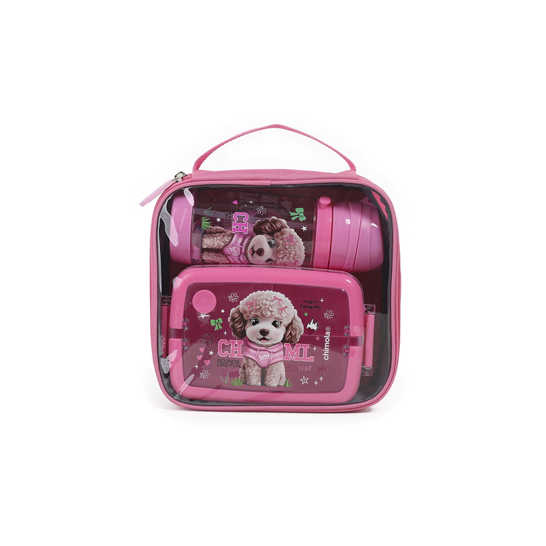 LUNCH BOX SET POODLE CHIMOLA