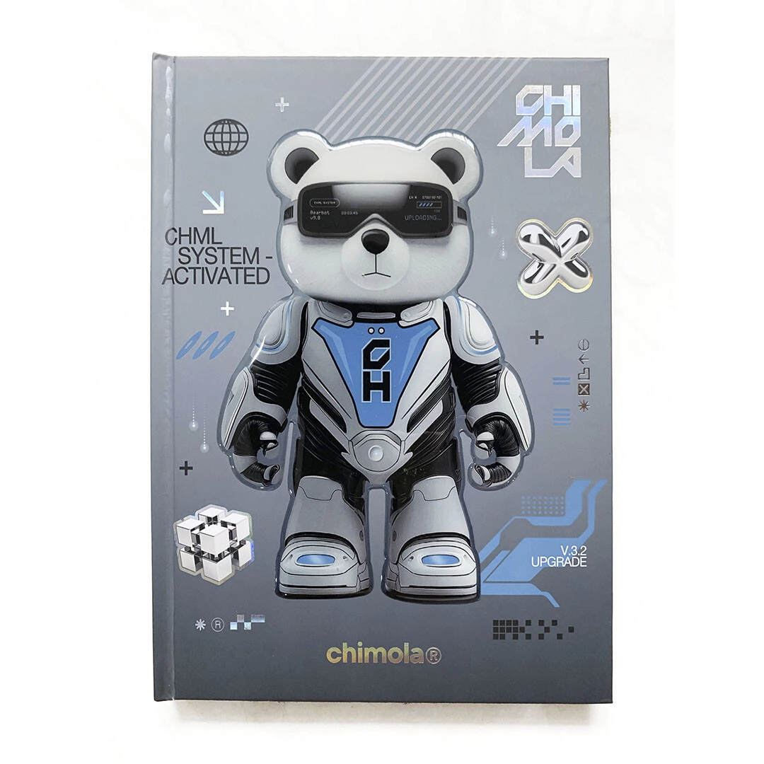 CUADERNO A5 BEAR CHIMOLA