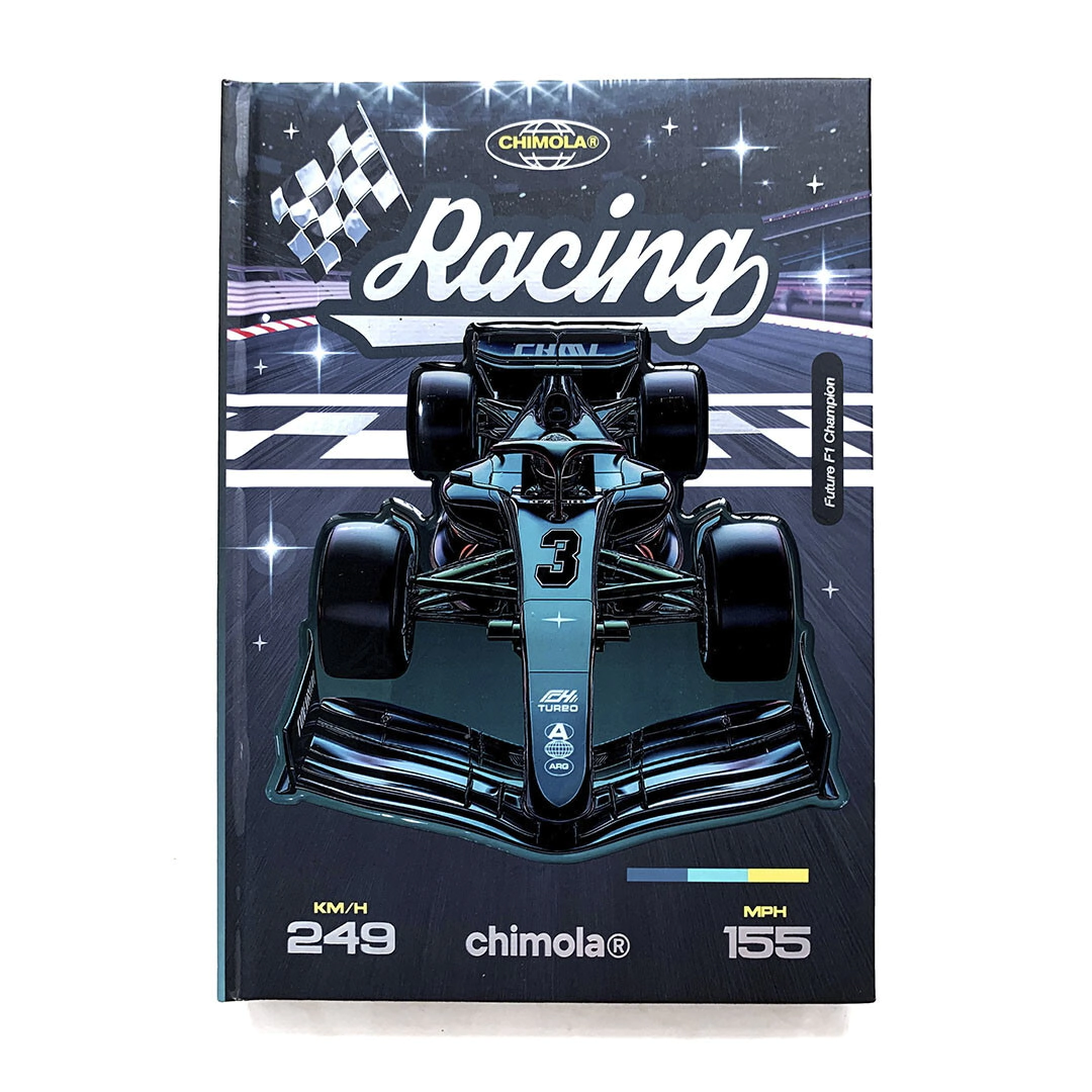 CUADERNO A5 RACING CAR CHIMOLA