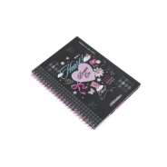 CUADERNO A4 ESPIRALADO MY DREAM COLLECION BLACK CHIMOLA