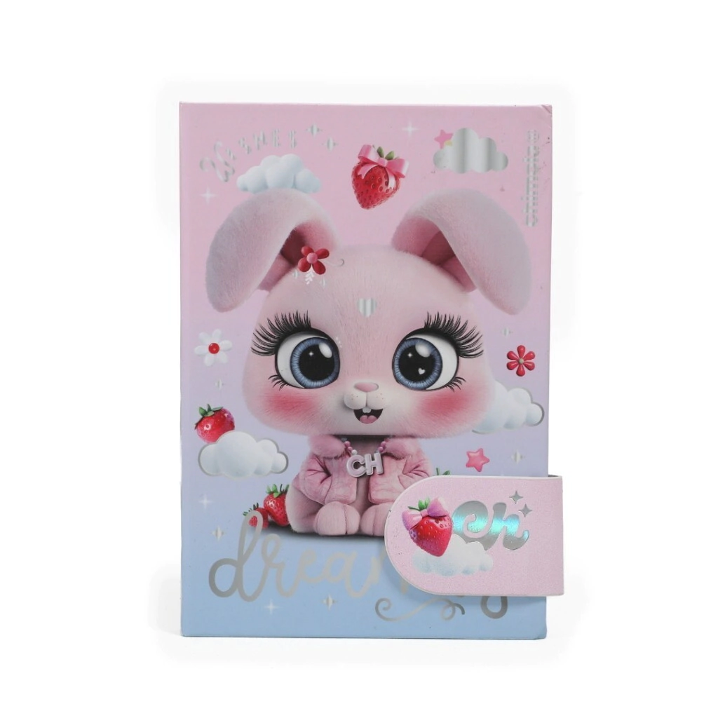 LIBRETA A5 MY JOURNAL BUNNY CHIMOLA