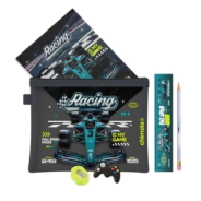 SCHOOL SET MESH RACING CAR CHIMOLA