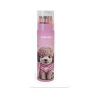 SET DE LAPICES DE COLORES X24 KIDS POODLE CHIMOLA