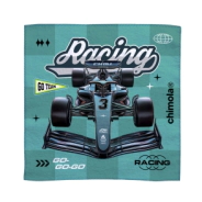 TOALLA POCKET RACING CAR CHIMOLA