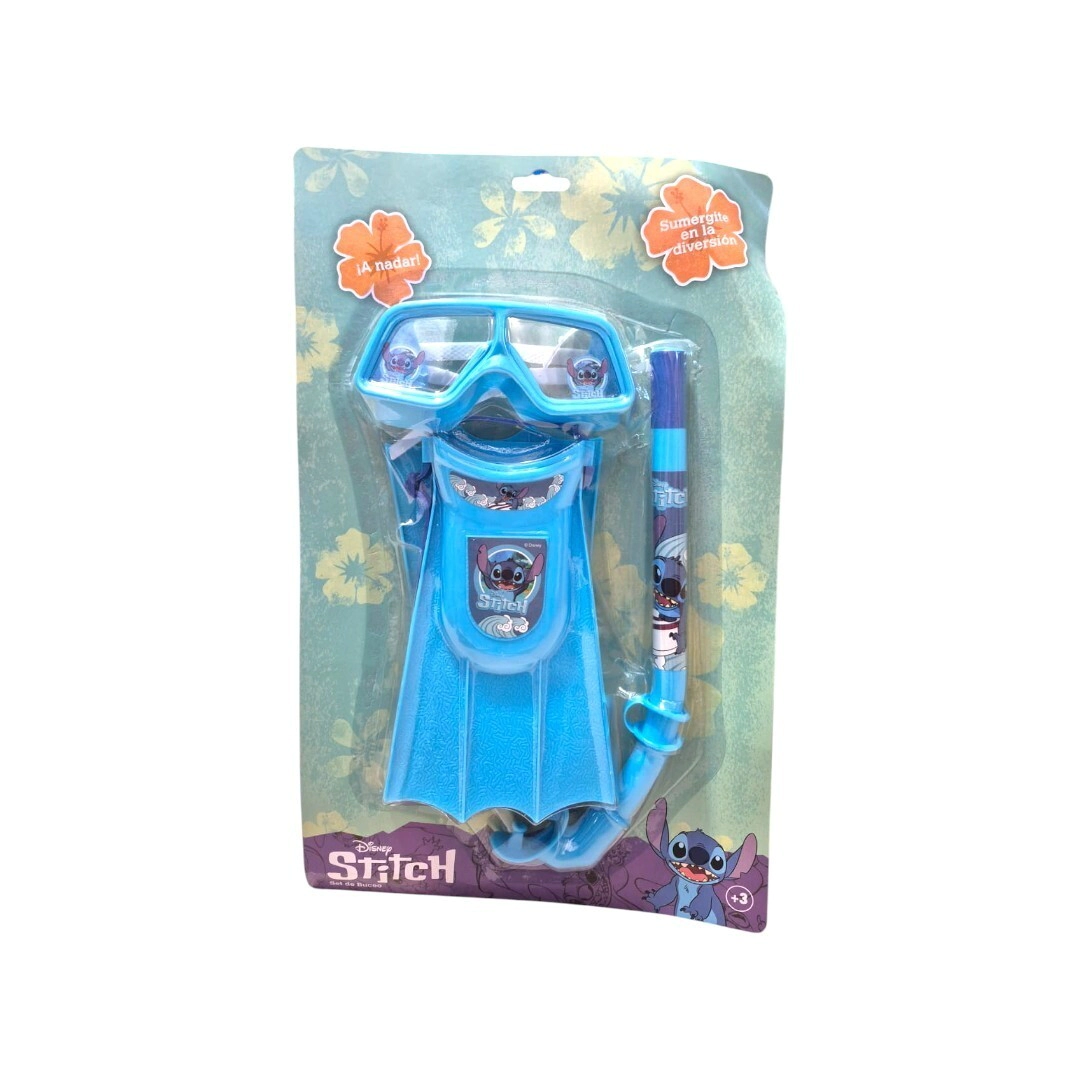 SUPER SET DE BUCEO STITCH 42x26x5 CM