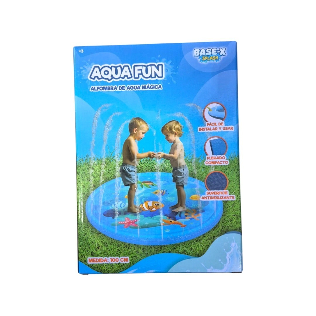 ALFOMBRA DE AGUA MAGICA ANIMALES 100x100 CM