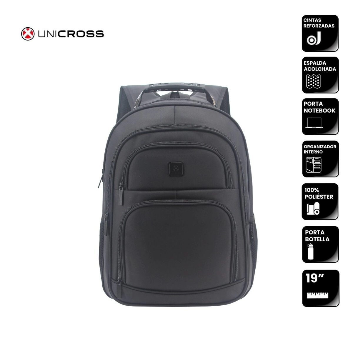 MOCHILA UNICROSS PORTANOTEBOOK 19"