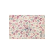 SOBRE PLASTICO CON BOTON A5 IBICRAFT HEARTS