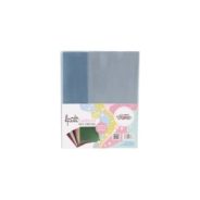 FUNDA PARA CUADERNO CRISTAL X 10 16x21 CM