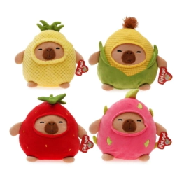PELUCHE ANIMAL DISFRAZADO DE FRUTA SURTIDO 25CM PHI PHI TOYS