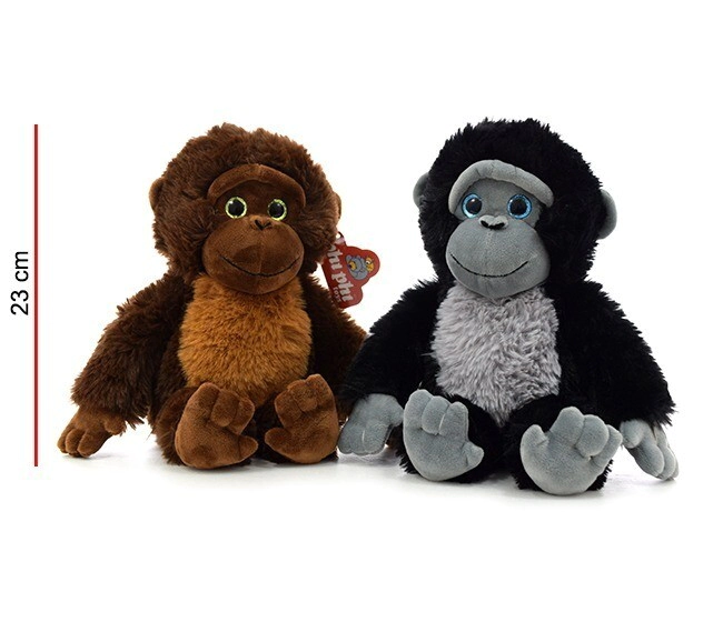 PELUCHE MONO CON OJOS DE VIDRIO 23CM PHI PHI TOYS