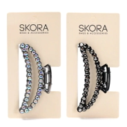 BROCHE STRASS 7,5CM SKORA