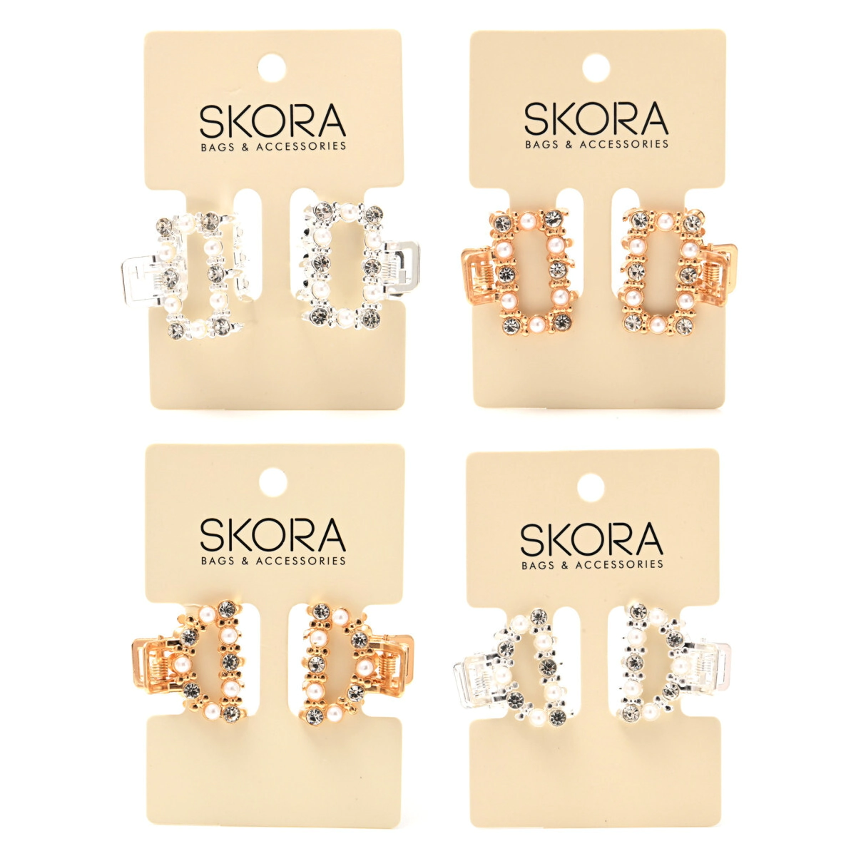 SET BROCHE STRASS X2 SKORA