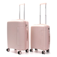 SET VALIJAS SKORA BS AS HARD PP ROSA 24" Y 20"