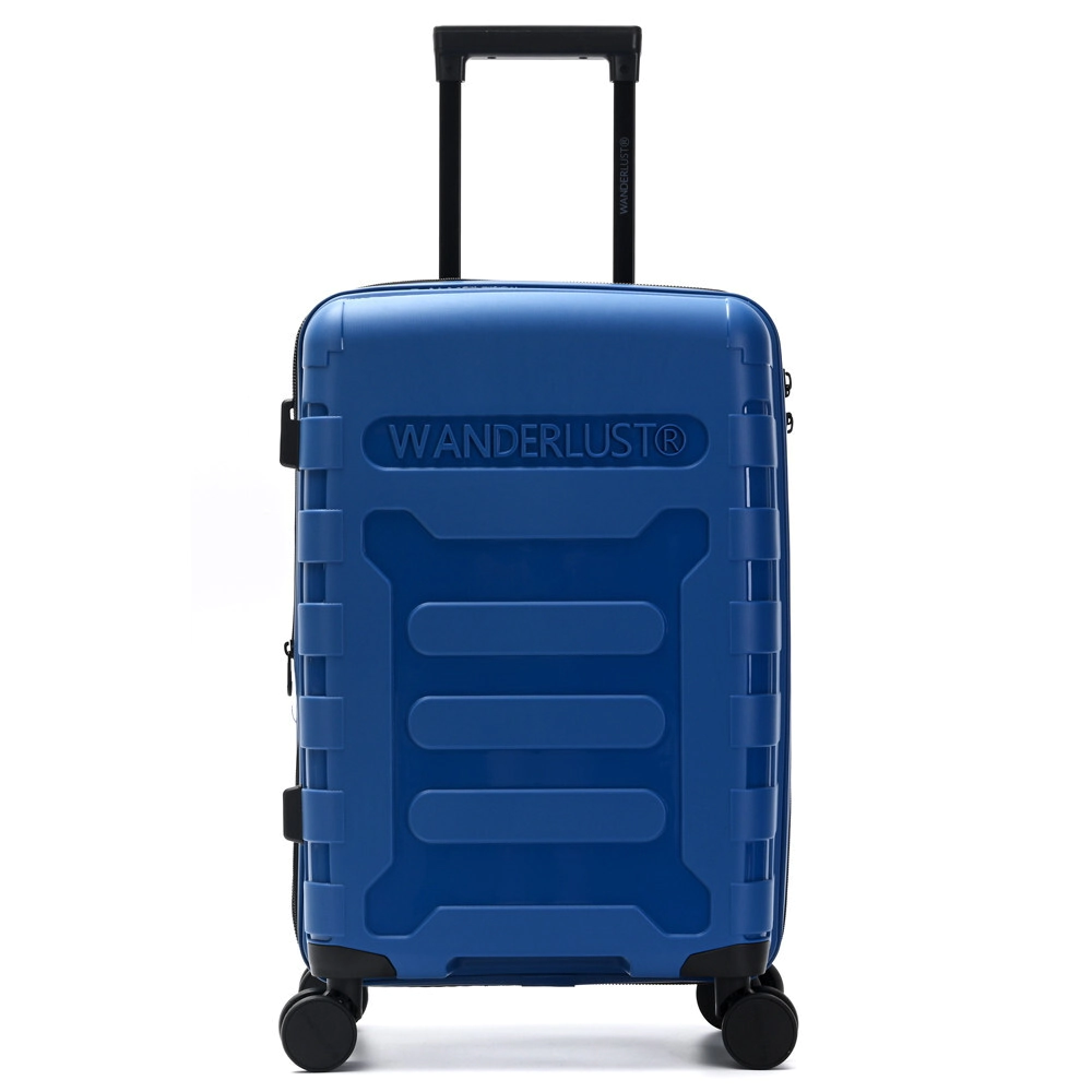 VALIJA CARRY ON WANDERLUST TRUNK HARD PP AZUL 20"