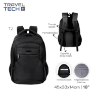 MOCHILA TRAVEL TECH