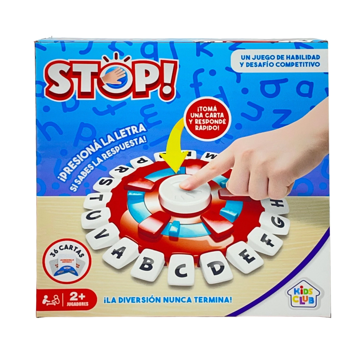 JUEGO DE MESA �STOP! 18x18x5 CM