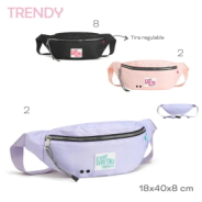 RIÑONERA TRENDY ROSA