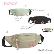 RIÑONERA TRENDY BEIGE